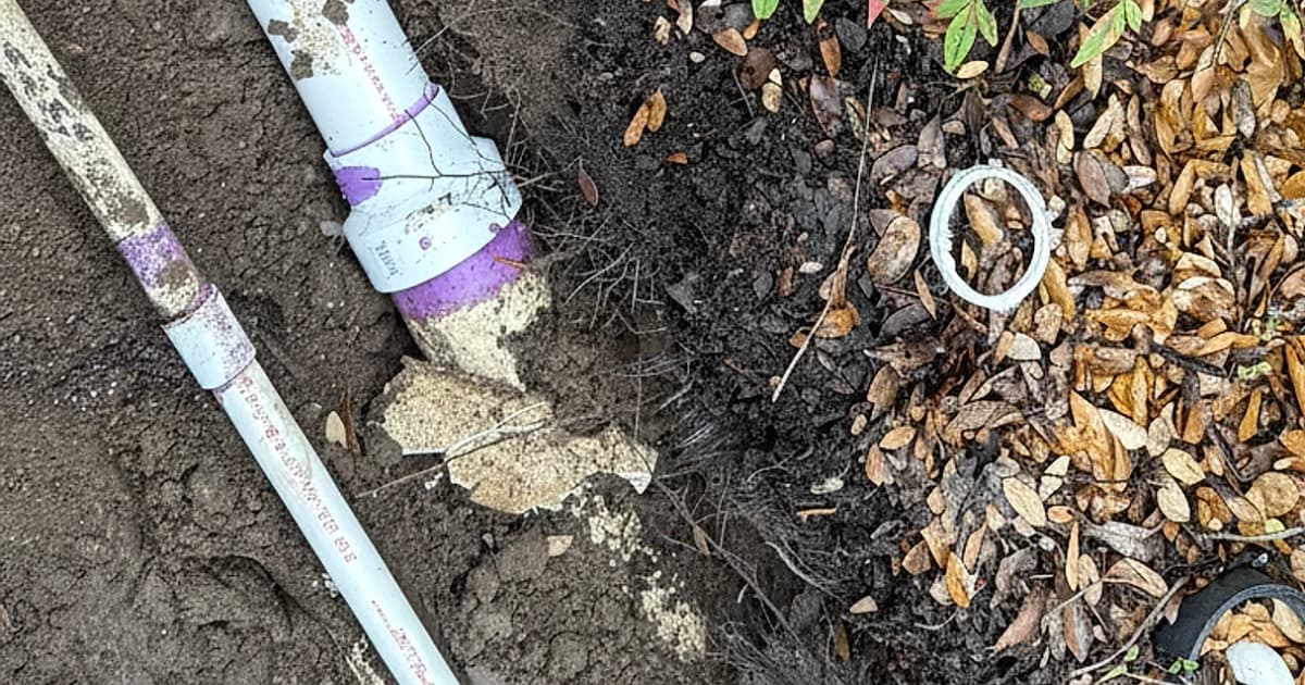 How to Spot and Repair Outdoor Drain Leaks - A Texas Home
